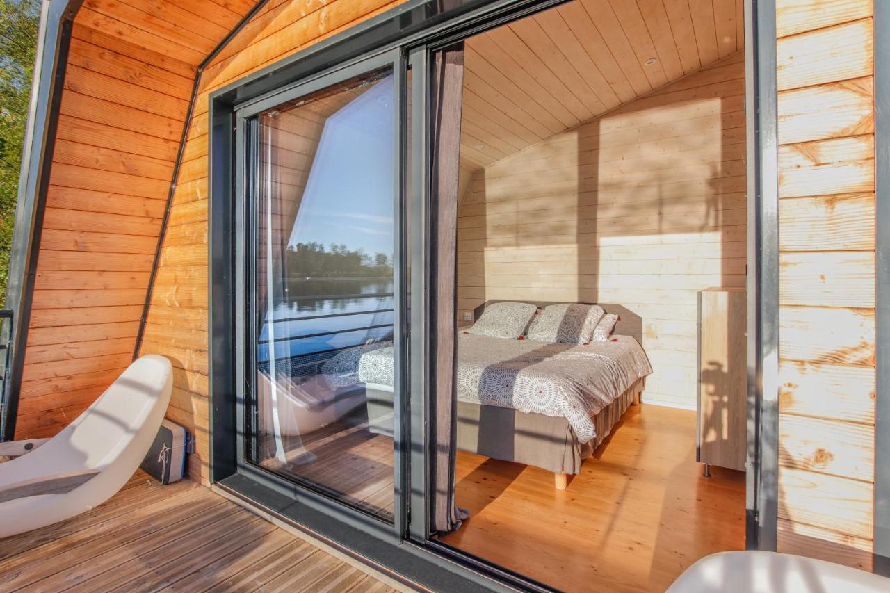 Maison Flottante - Houseboat - Baurech Insolite Bagian luar foto