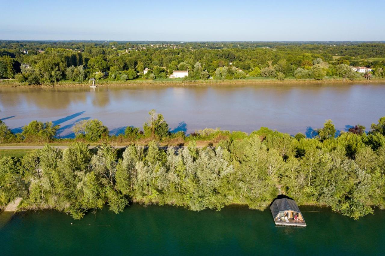 Maison Flottante - Houseboat - Baurech Insolite Bagian luar foto